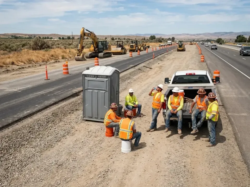 highway-road-construction-crew-007 — frequently asked questions, Porta Potty and Restroom Rentals in Du Quoin, IL